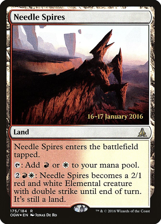 Needle Spires [Oath of the Gatewatch Prerelease Promos] | Game Grid - Logan