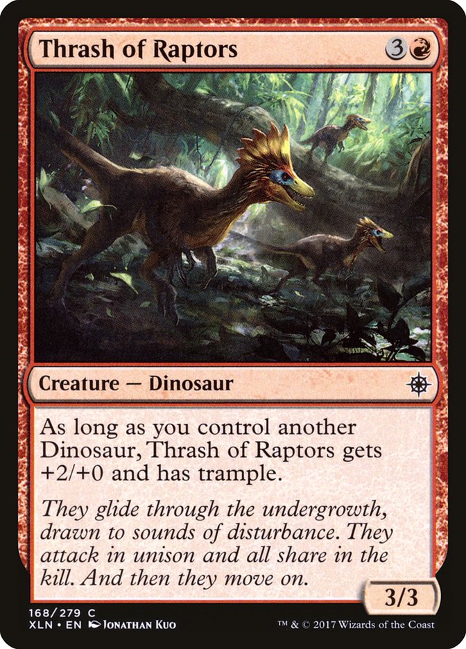 Thrash of Raptors [Ixalan] | Game Grid - Logan