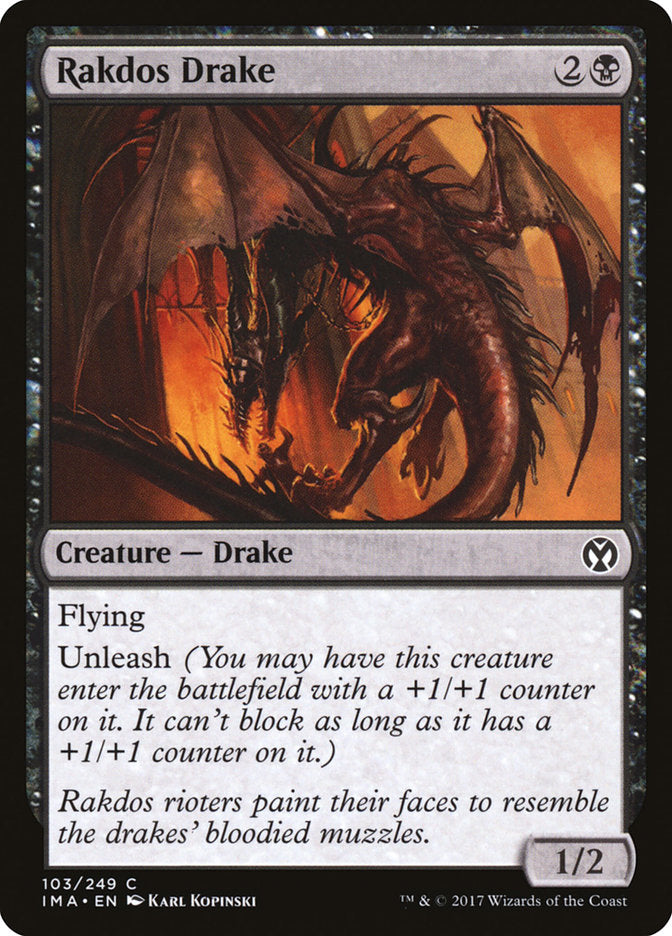 Rakdos Drake [Iconic Masters] | Game Grid - Logan