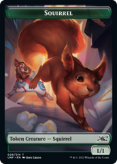 Squirrel // Storm Crow Double-Sided Token [Unfinity Tokens] | Game Grid - Logan