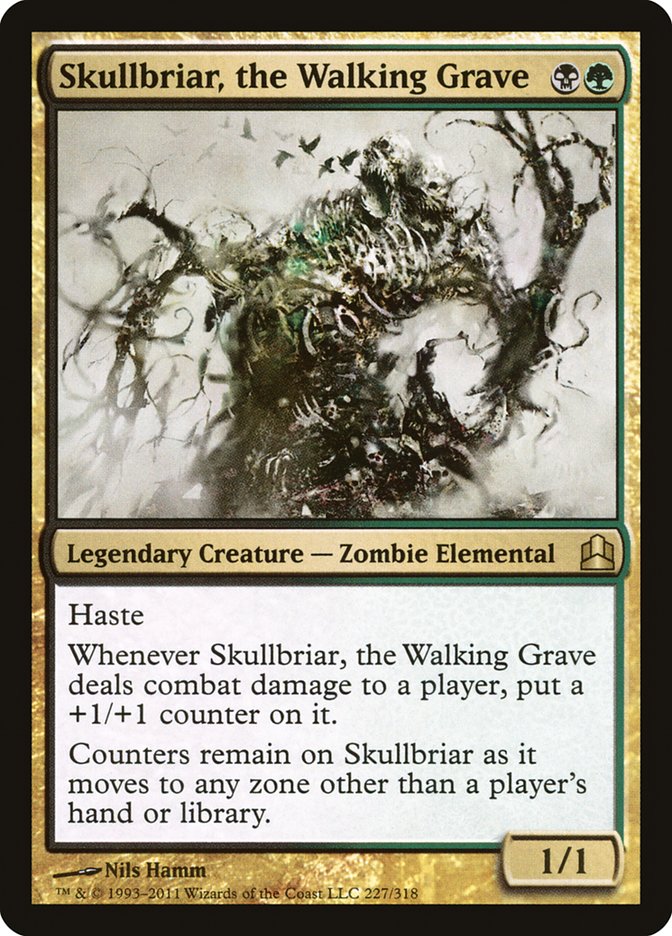 Skullbriar, the Walking Grave [Commander 2011] | Game Grid - Logan