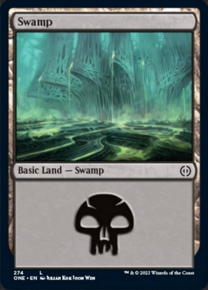 Swamp (274) [Phyrexia: All Will Be One] | Game Grid - Logan