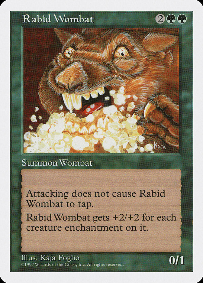 Rabid Wombat [Fifth Edition] | Game Grid - Logan