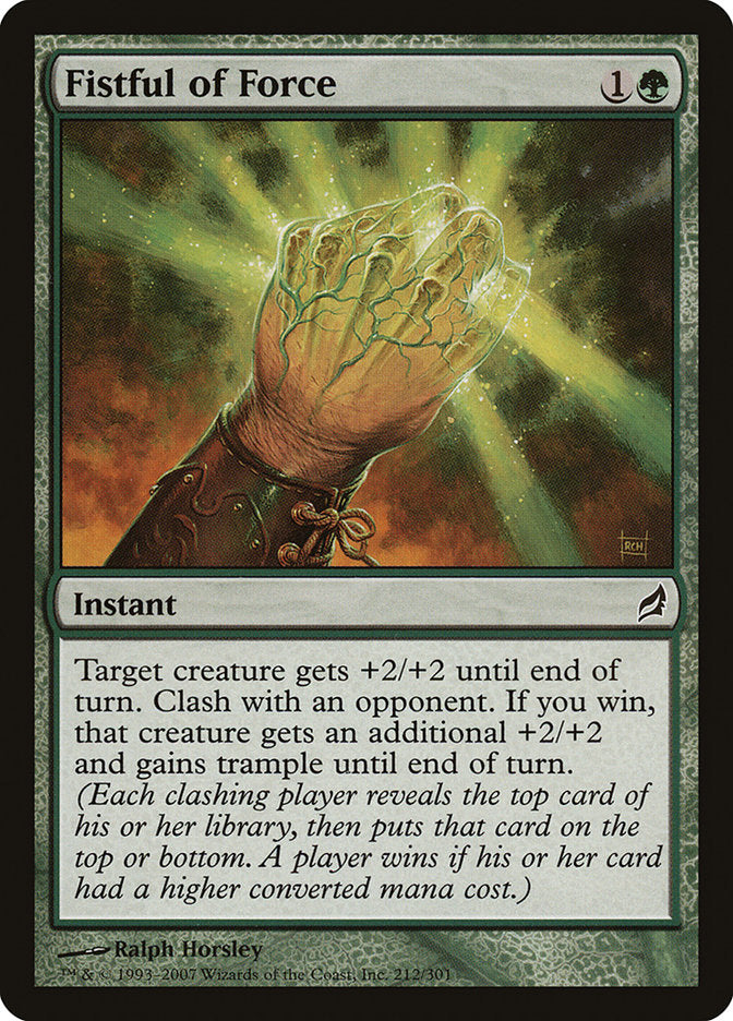 Fistful of Force [Lorwyn] | Game Grid - Logan