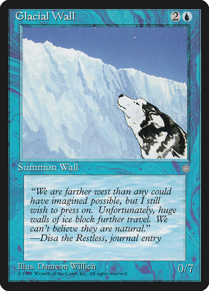 Glacial Wall [Ice Age] | Game Grid - Logan