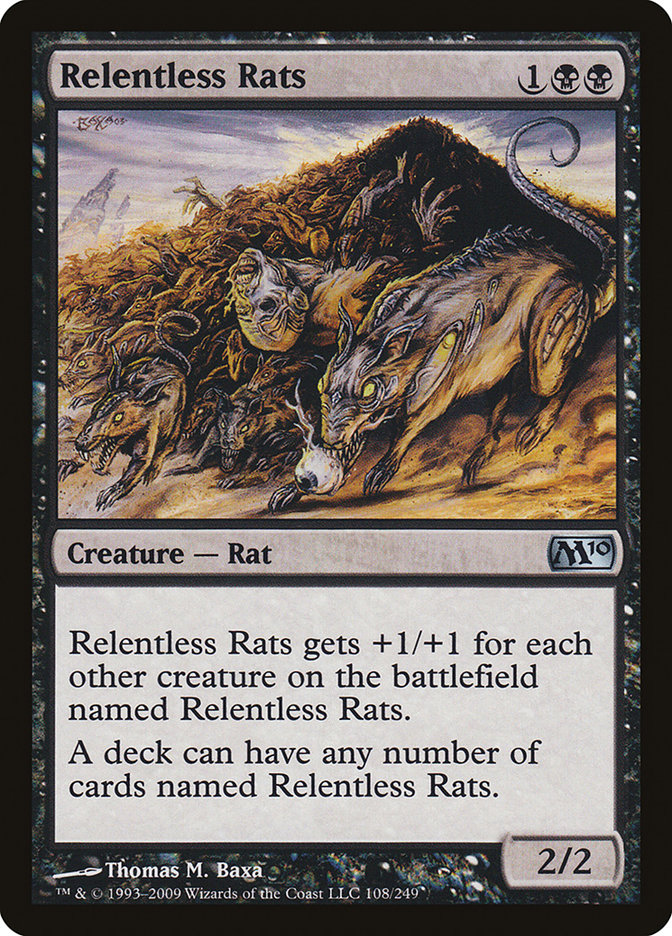 Relentless Rats [Magic 2010] | Game Grid - Logan