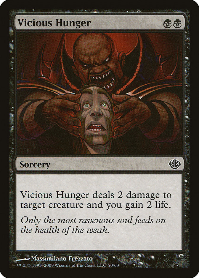 Vicious Hunger [Duel Decks: Garruk vs. Liliana] | Game Grid - Logan