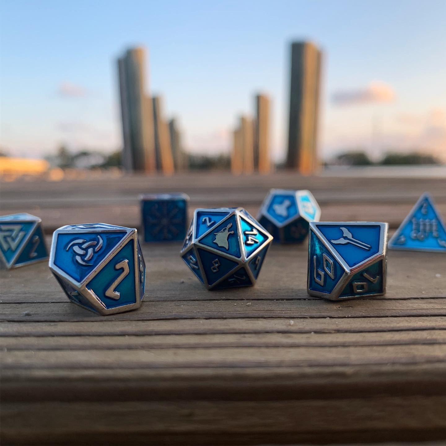 Norse Foundry Metal Dice Vorpal Blade | Game Grid - Logan