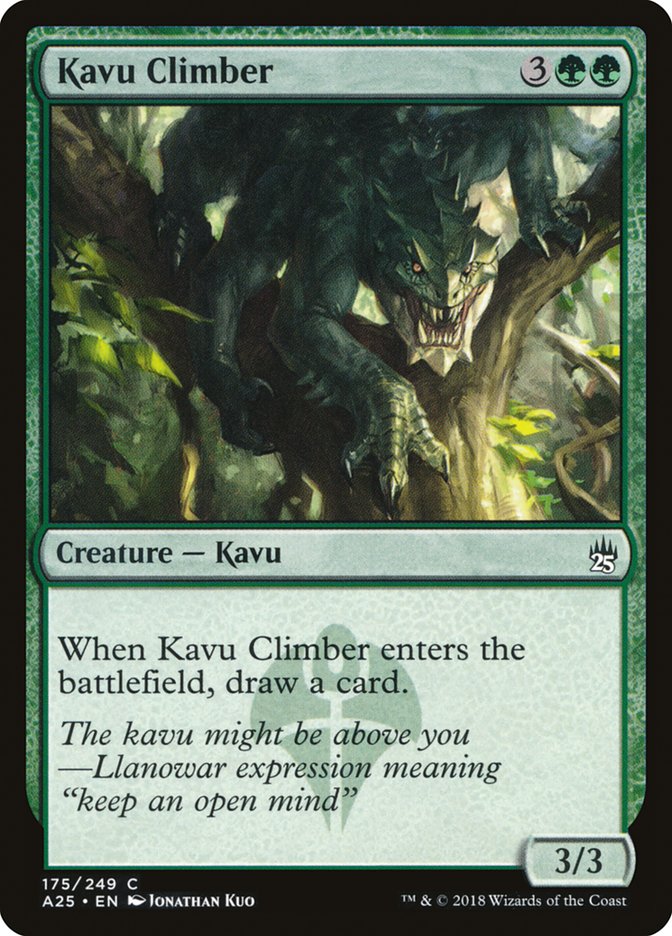 Kavu Climber [Masters 25] | Game Grid - Logan