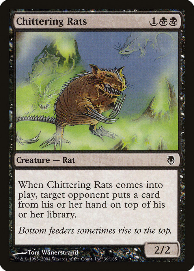 Chittering Rats [Darksteel] | Game Grid - Logan