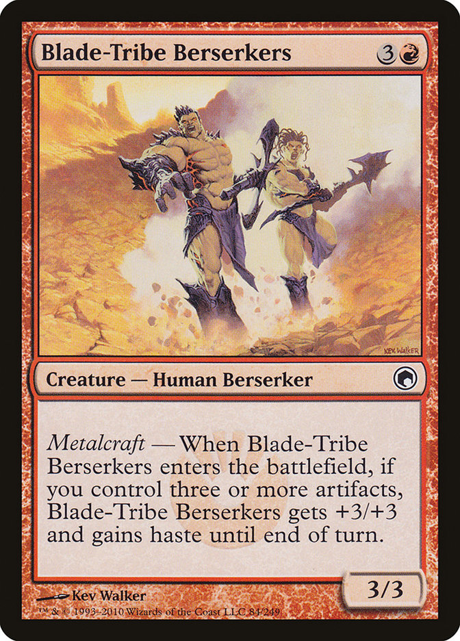 Blade-Tribe Berserkers [Scars of Mirrodin] | Game Grid - Logan