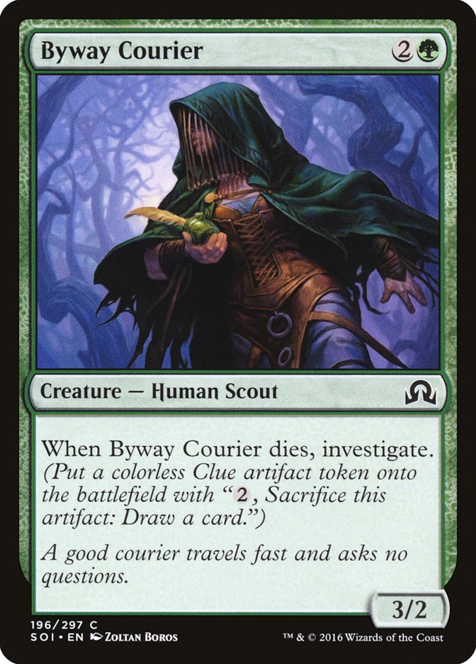 Byway Courier [Shadows over Innistrad] | Game Grid - Logan