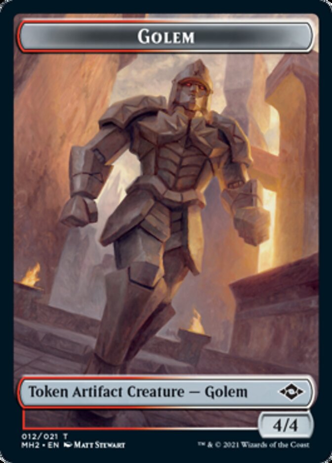 Clue (15) // Golem Double-Sided Token [Modern Horizons 2 Tokens] | Game Grid - Logan