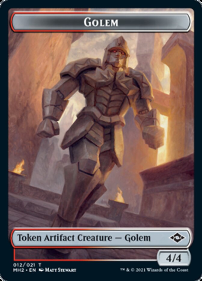 Food (18) // Golem Double-Sided Token [Modern Horizons 2 Tokens] | Game Grid - Logan