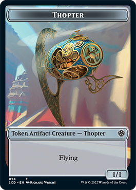 Elephant // Thopter Double-Sided Token [Starter Commander Decks] | Game Grid - Logan