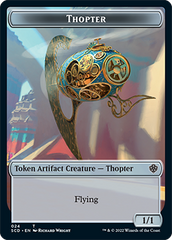 Elephant // Thopter Double-Sided Token [Starter Commander Decks] | Game Grid - Logan