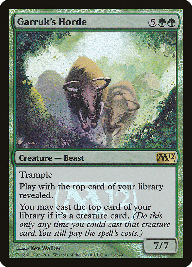 Garruk's Horde [Magic 2012 Prerelease Promos] | Game Grid - Logan