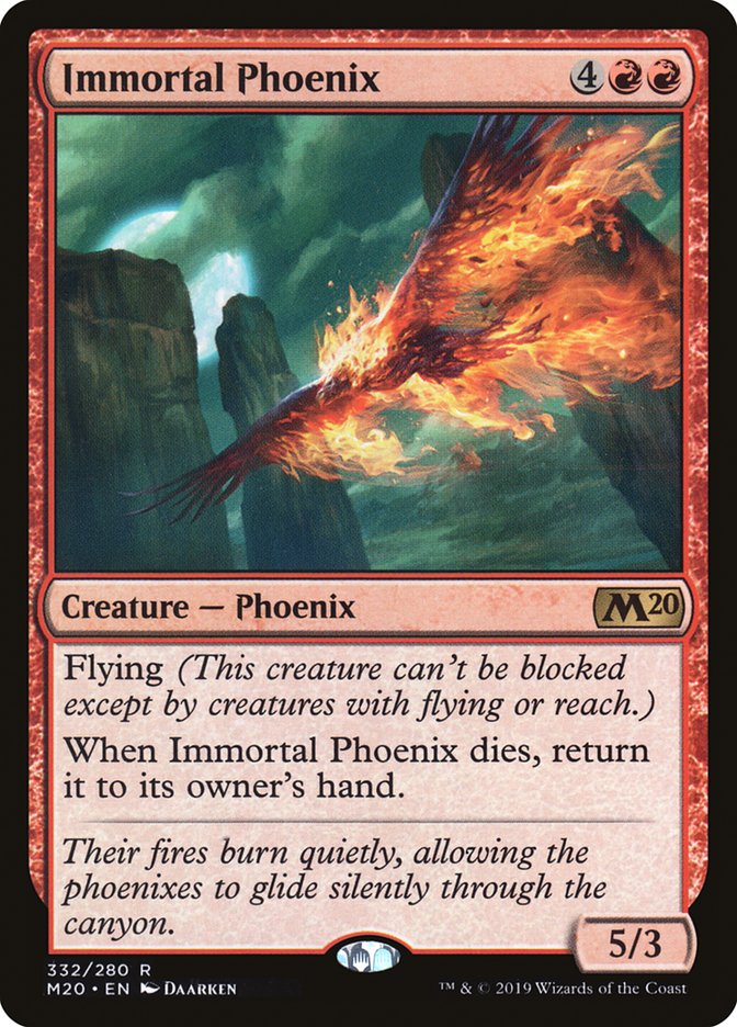 Immortal Phoenix [Core Set 2020] | Game Grid - Logan