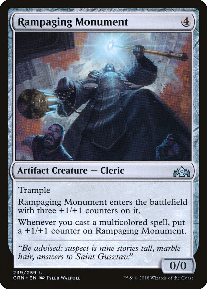 Rampaging Monument [Guilds of Ravnica] | Game Grid - Logan