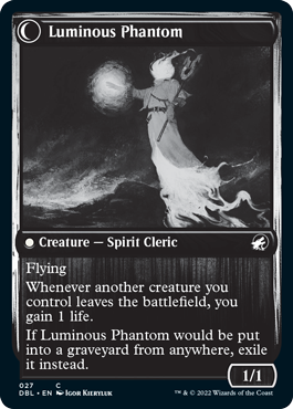 Lunarch Veteran // Luminous Phantom [Innistrad: Double Feature] | Game Grid - Logan