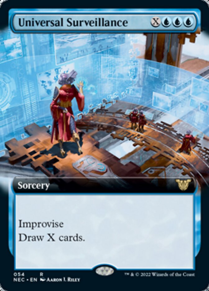 Universal Surveillance (Extended Art) [Kamigawa: Neon Dynasty Commander] | Game Grid - Logan