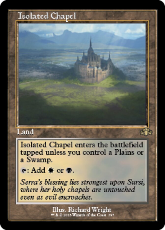 Isolated Chapel (Retro) [Dominaria Remastered] | Game Grid - Logan