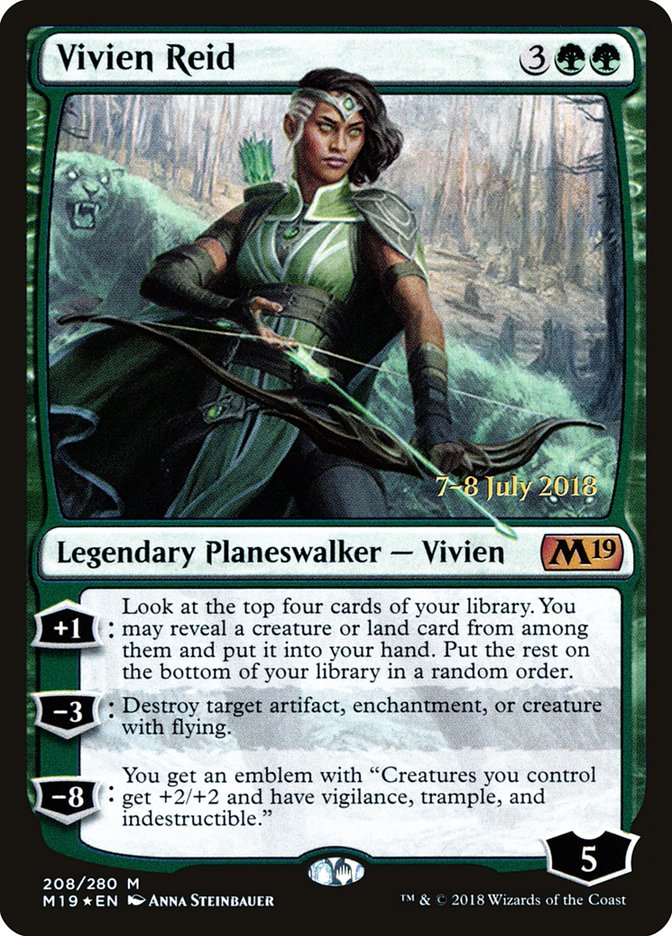 Vivien Reid [Core Set 2019 Prerelease Promos] | Game Grid - Logan