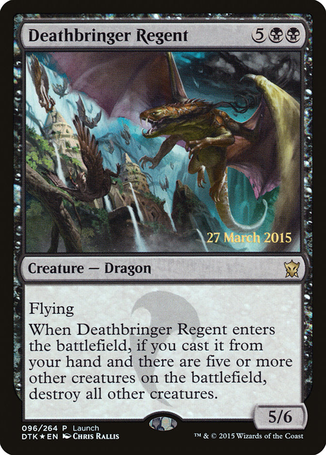Deathbringer Regent (Launch) [Dragons of Tarkir Prerelease Promos] | Game Grid - Logan