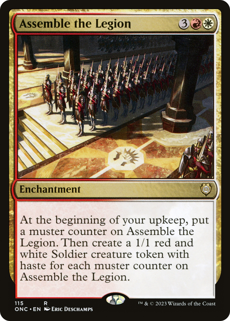 Assemble the Legion [Phyrexia: All Will Be One Commander] | Game Grid - Logan