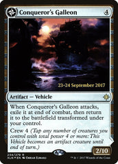 Conqueror's Galleon // Conqueror's Foothold [Ixalan Prerelease Promos] | Game Grid - Logan