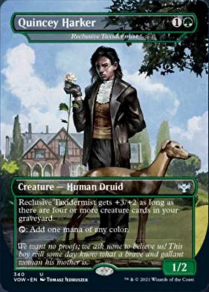 Reclusive Taxidermist - Quincey Harker [Innistrad: Crimson Vow] | Game Grid - Logan