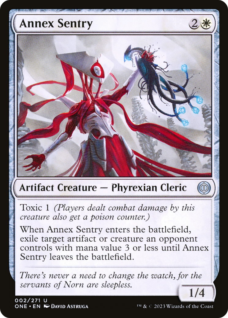 Annex Sentry [Phyrexia: All Will Be One] | Game Grid - Logan