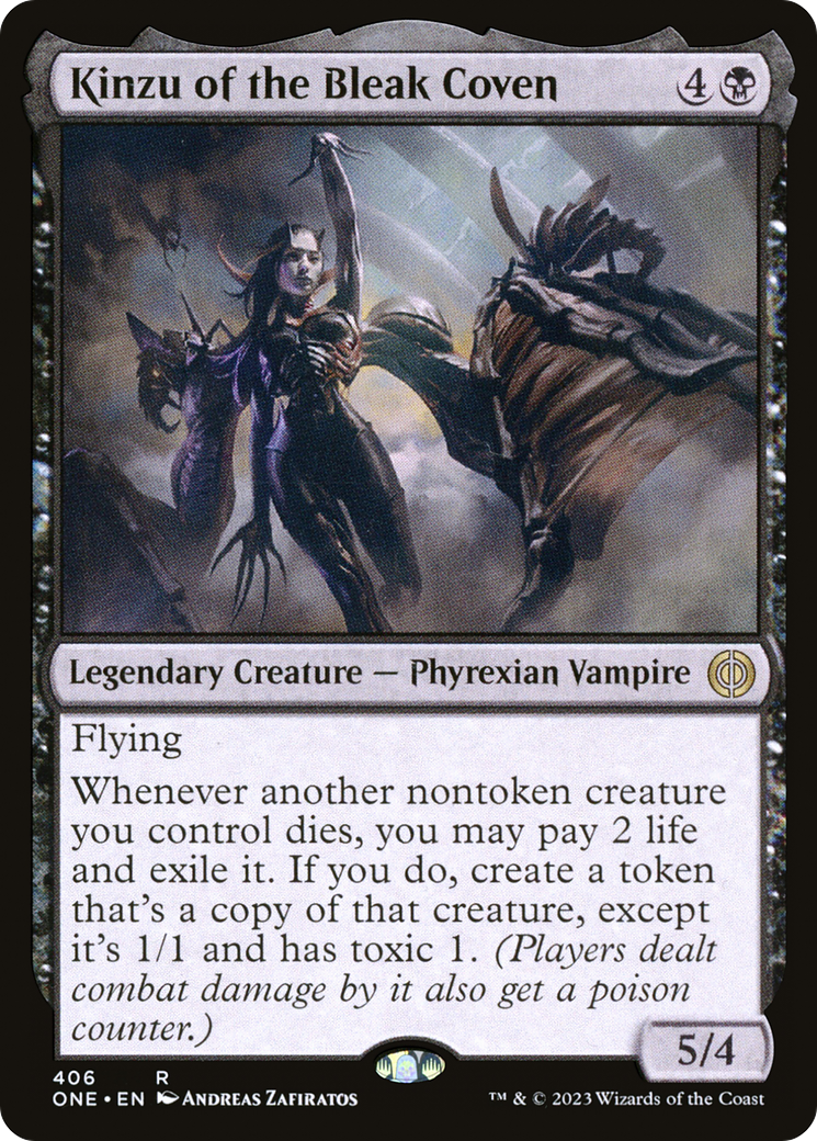 Kinzu of the Bleak Coven [Phyrexia: All Will Be One] | Game Grid - Logan