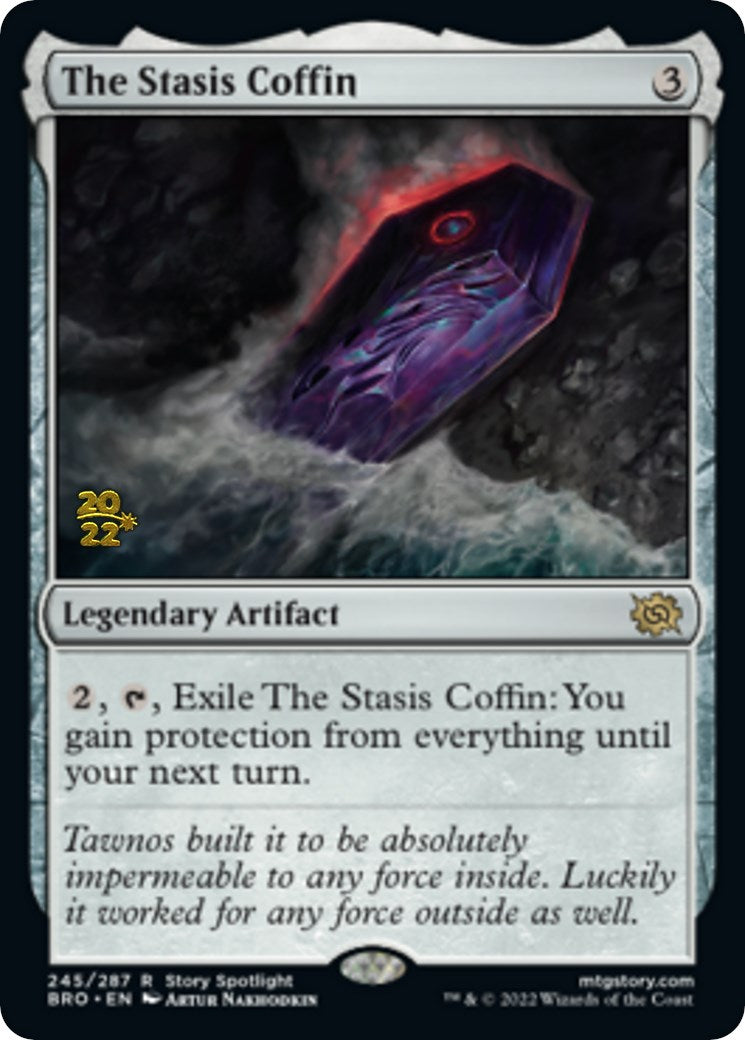 The Stasis Coffin [The Brothers' War Prerelease Promos] | Game Grid - Logan