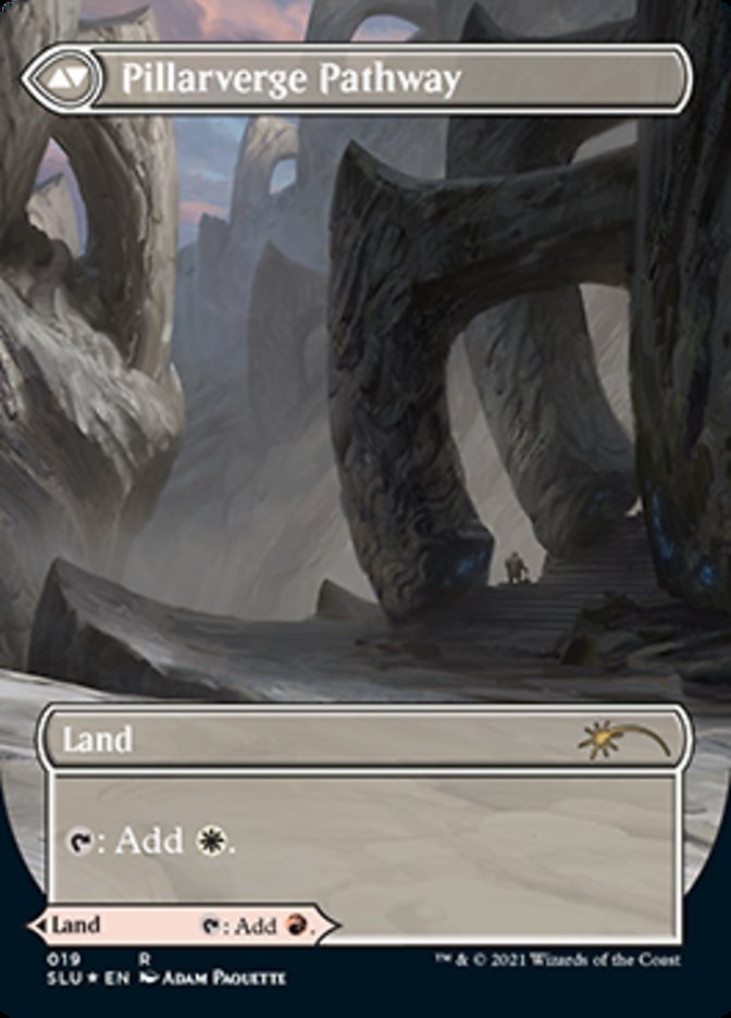 Needleverge Pathway // Pillarverge Pathway (Borderless) [Secret Lair: Ultimate Edition 2] | Game Grid - Logan