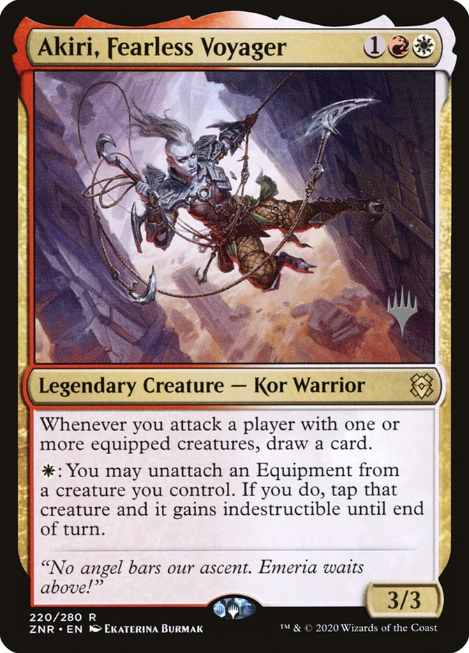 Akiri, Fearless Voyager (Promo Pack) [Zendikar Rising Promos] | Game Grid - Logan