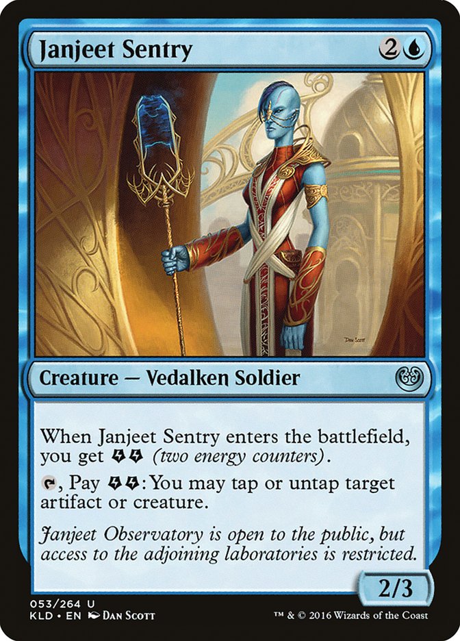 Janjeet Sentry [Kaladesh] | Game Grid - Logan