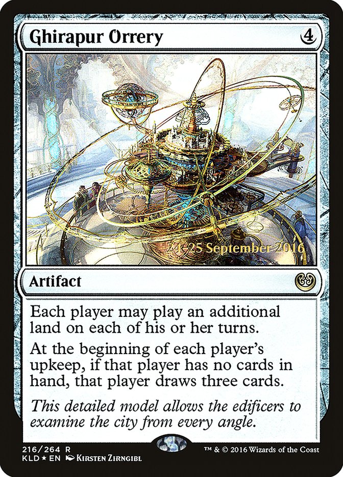 Ghirapur Orrery [Kaladesh Prerelease Promos] | Game Grid - Logan