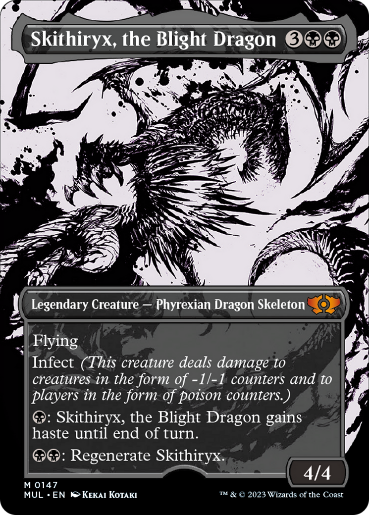 Skithiryx, the Blight Dragon (Halo Foil) [Multiverse Legends] | Game Grid - Logan