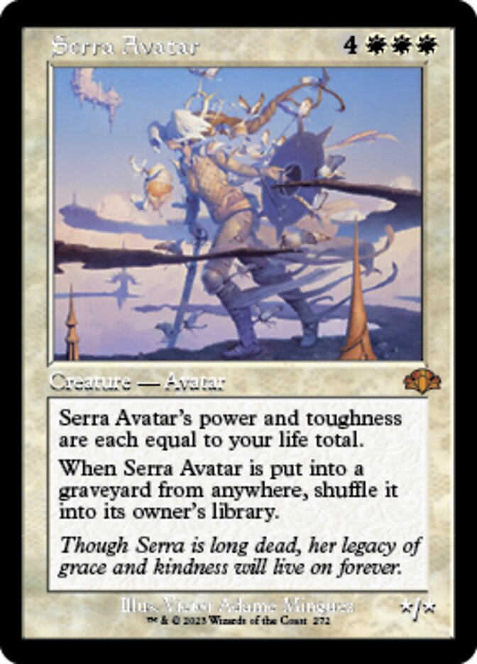 Serra Avatar (Retro) [Dominaria Remastered] | Game Grid - Logan