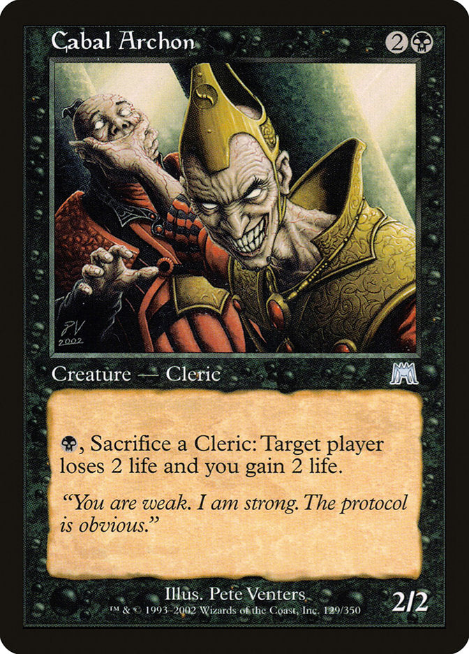 Cabal Archon [Onslaught] | Game Grid - Logan