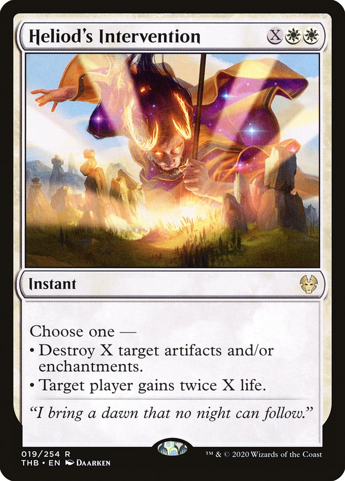 Heliod's Intervention [Theros Beyond Death] | Game Grid - Logan