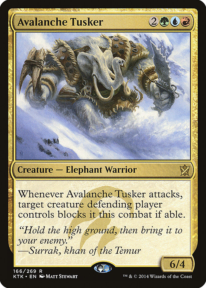Avalanche Tusker [Khans of Tarkir] | Game Grid - Logan