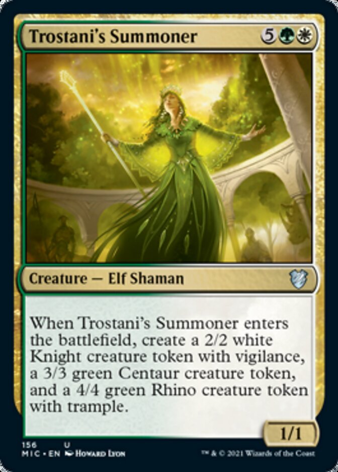 Trostani's Summoner [Innistrad: Midnight Hunt Commander] | Game Grid - Logan