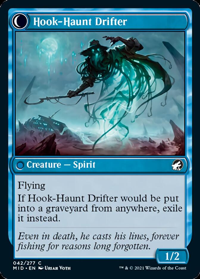 Baithook Angler // Hook-Haunt Drifter [Innistrad: Midnight Hunt] | Game Grid - Logan