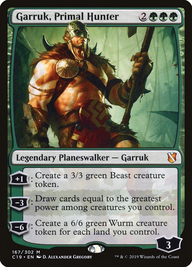 Garruk, Primal Hunter [Commander 2019] | Game Grid - Logan