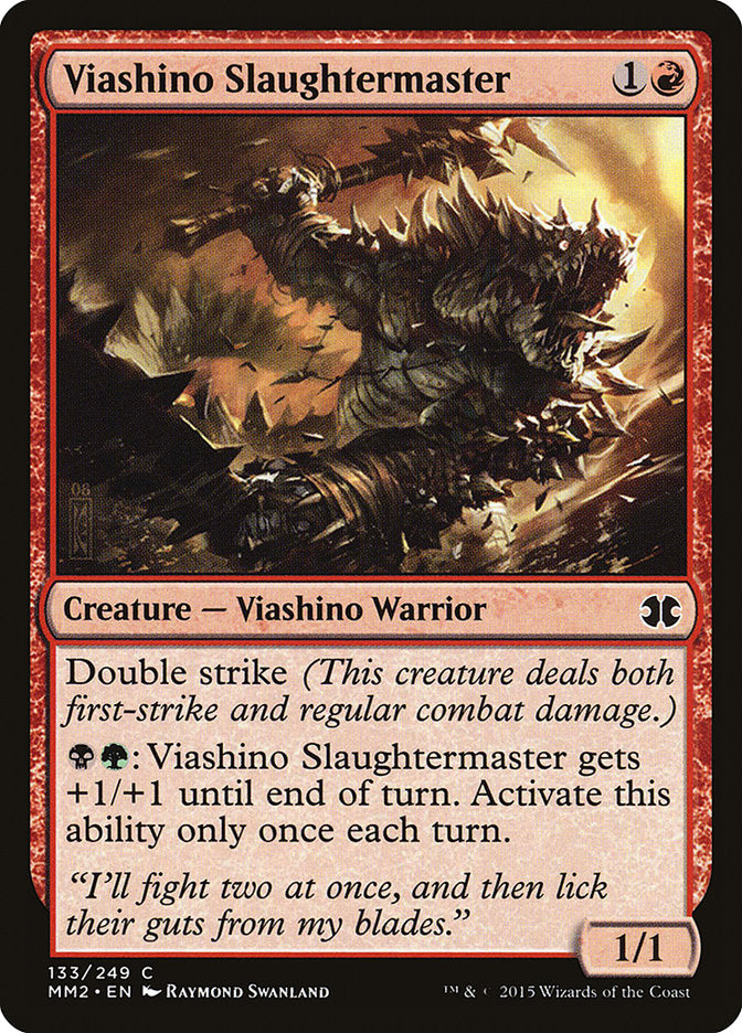 Viashino Slaughtermaster [Modern Masters 2015] | Game Grid - Logan