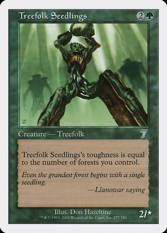 Treefolk Seedlings [Seventh Edition] | Game Grid - Logan