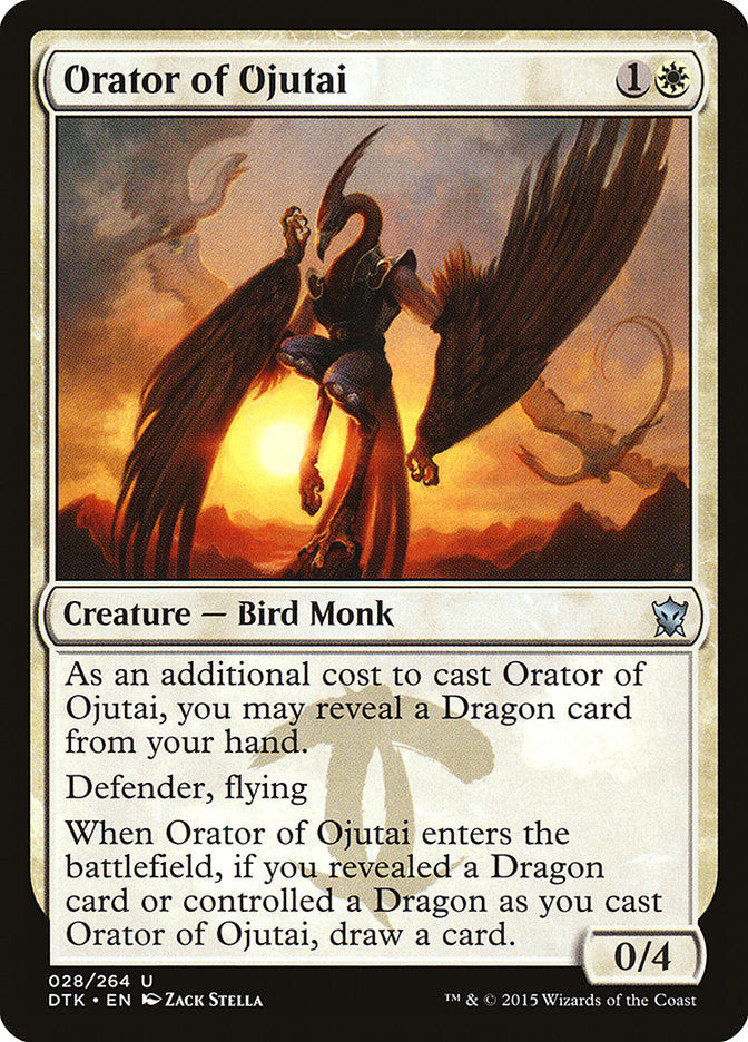 Orator of Ojutai [Dragons of Tarkir] | Game Grid - Logan