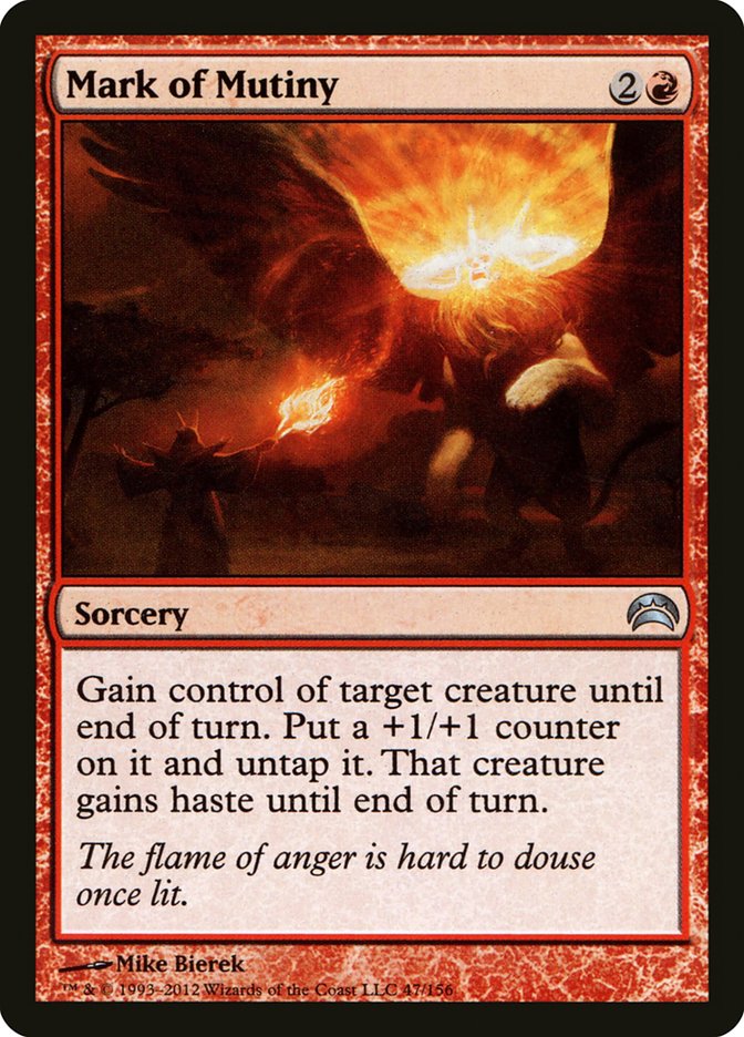 Mark of Mutiny [Planechase 2012] | Game Grid - Logan